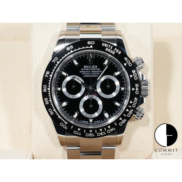 ロレックス デイトナ Ref.116500LN SS ブラック文字盤