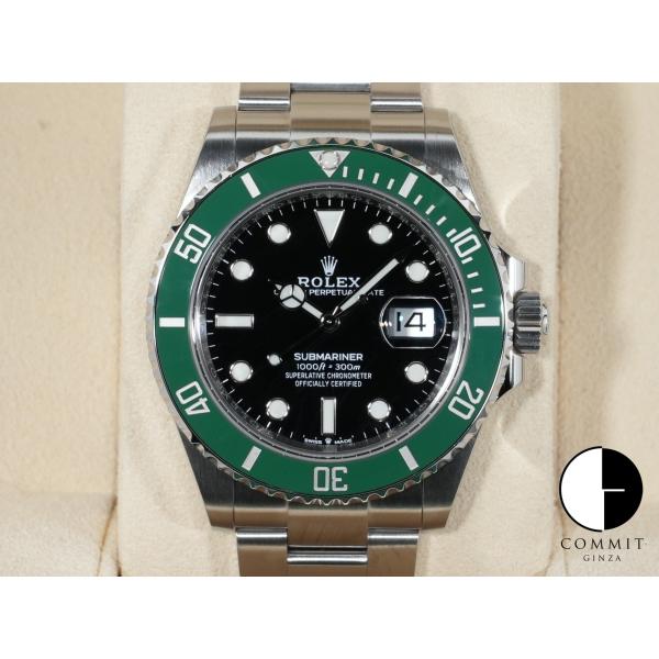 ロレックス サブマリーナー デイト Ref.126610LV SS ブラック文字盤