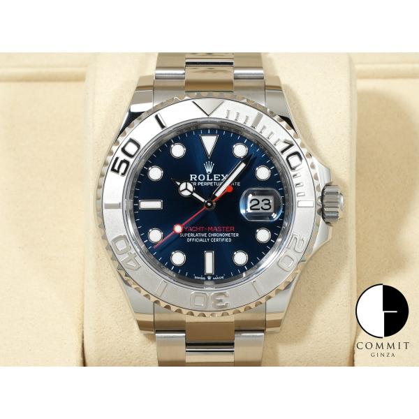 ロレックス ヨットマスター40 Ref.126622 ステンレススチール/プラチナ ブライトブルー文...