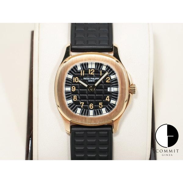 パテックフィリップ アクアノート Ref.4960J イエローゴールド ブラック文字盤