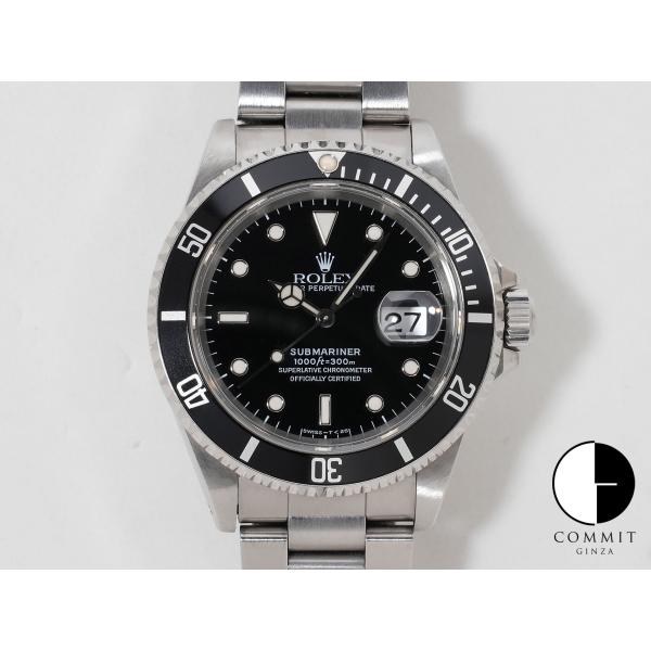 ロレックス サブマリーナー デイト Ref.16610 SS ブラック文字盤