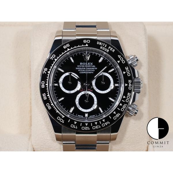 ロレックス デイトナ Ref.126500LN SS ブラック文字盤