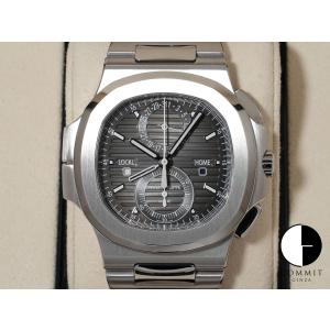 パテックフィリップ ノーチラス トラベルタイム クロノグラフ Ref.5990/1A-001 SS ブラックグラデーション文字盤｜commitginza