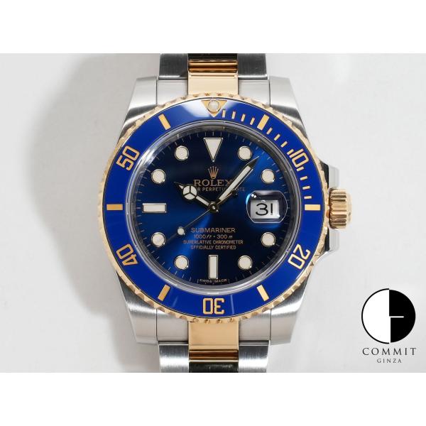 ロレックス サブマリーナー デイト Ref.116613LB SS/YG ブルー文字盤