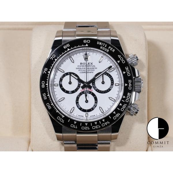 ロレックス デイトナ Ref.126500LN ステンレススチール ホワイト文字盤