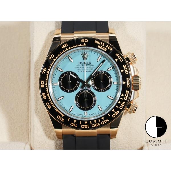 ロレックス デイトナ Ref.126518LN 18KYG ターコイズブルー文字盤