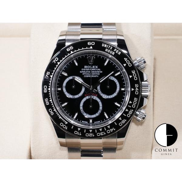 ロレックス デイトナ Ref.126500LN SS ブラック文字盤