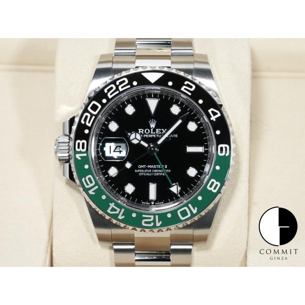 ロレックス GMTマスターII Ref.126720VTNR ステンレススチール ブラック文字盤 オ...