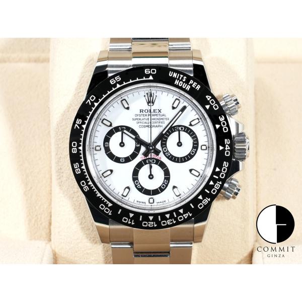 ロレックス デイトナ Ref.116500LN SS ホワイト文字盤