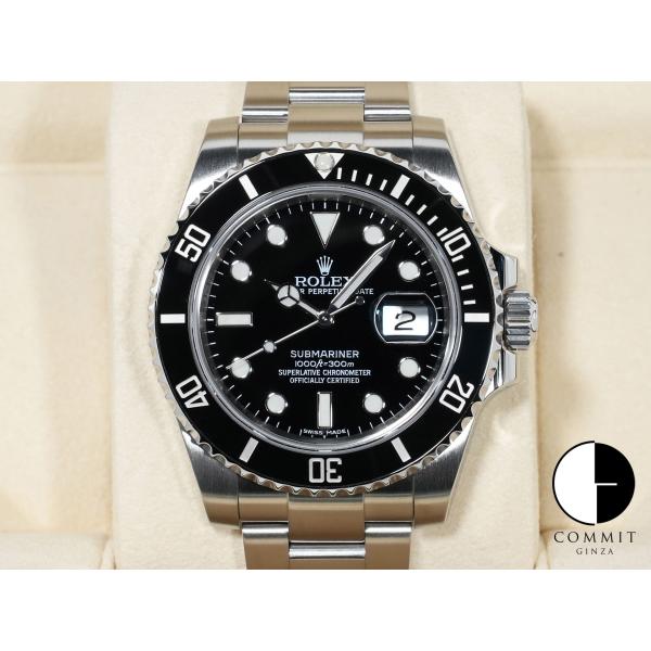 ロレックス サブマリーナー デイト Ref.116610LN ステンレススチール ブラック文字盤
