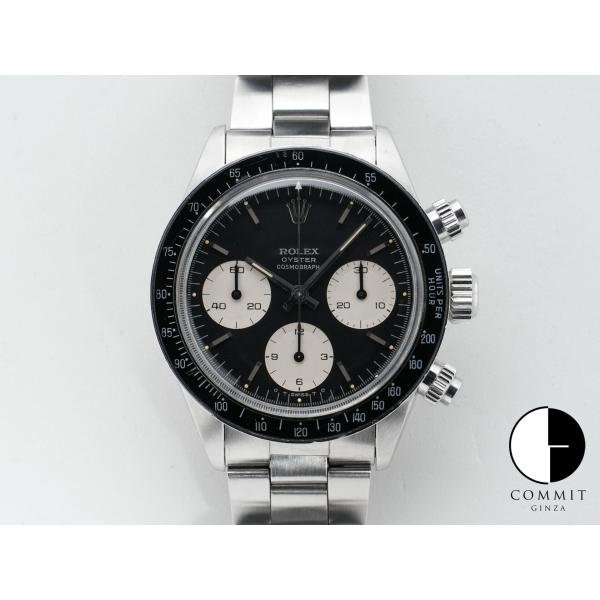 ロレックス デイトナ Ref.6263 ステンレススチール ブラック文字盤