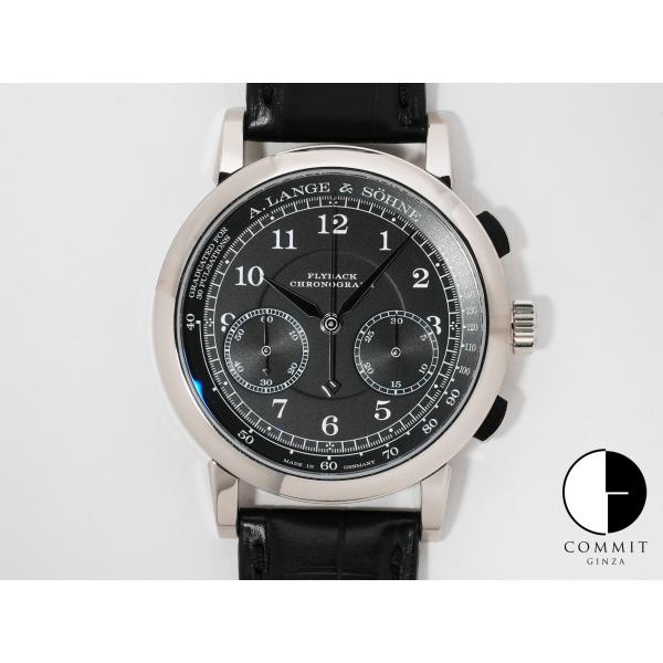 A.ランゲ＆ゾーネ 1815 クロノグラフ Ref.414.028 ホワイトゴールド ブラック文字盤