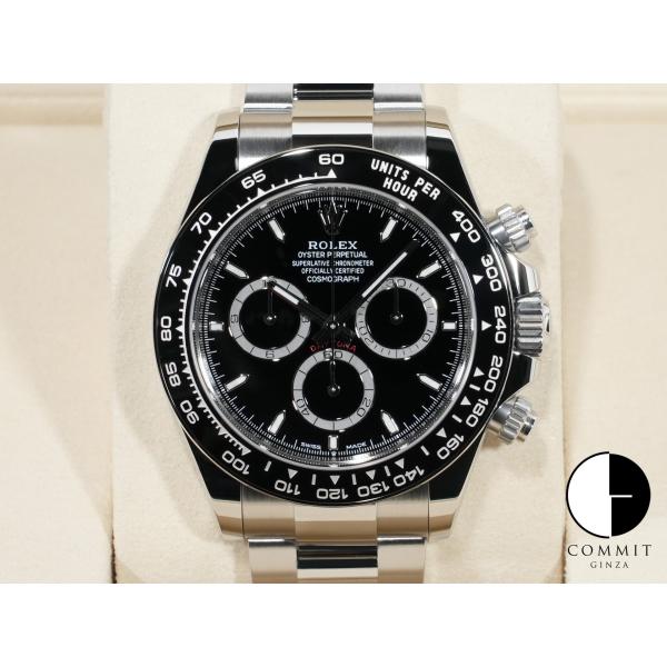 ロレックス デイトナ Ref.126500LN SS ブラック文字盤
