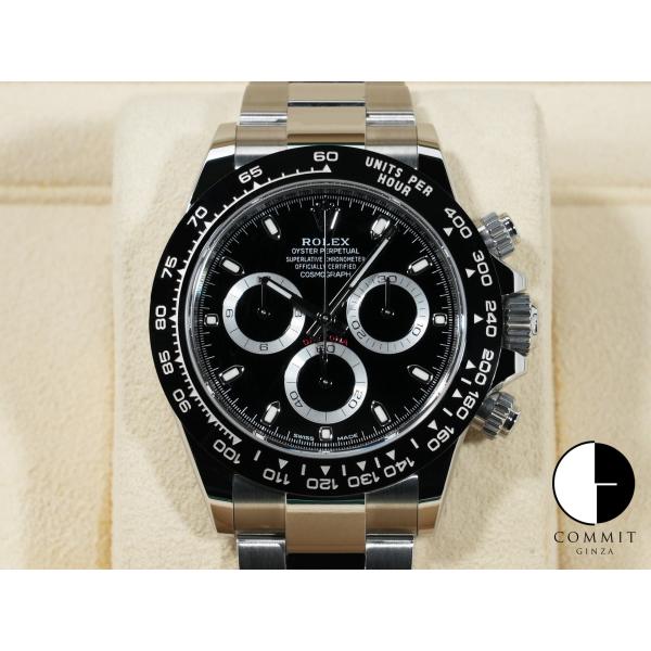 ロレックス デイトナ Ref.116500LN ステンレススチール ブラック文字盤