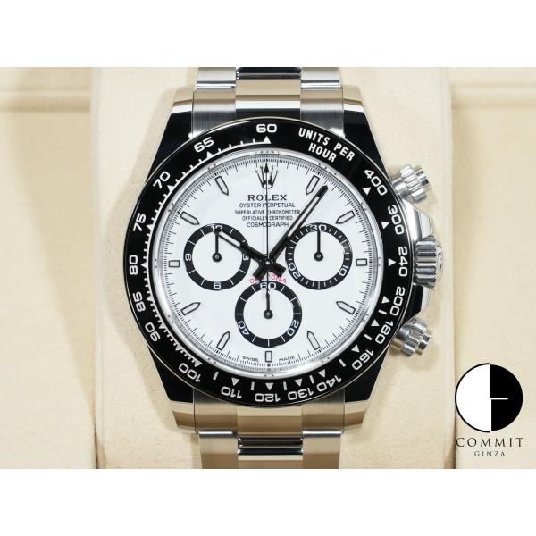 ロレックス デイトナ Ref.126500LN ステンレススチール ホワイト文字盤