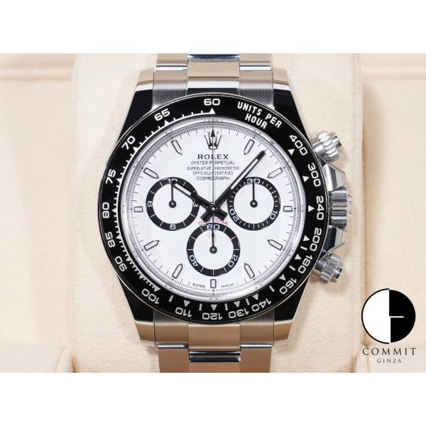 ロレックス デイトナ Ref.126500LN SS ホワイト文字盤