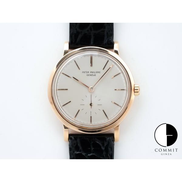 パテックフィリップ カラトラバ Ref.3429 18KRG シルバー文字盤