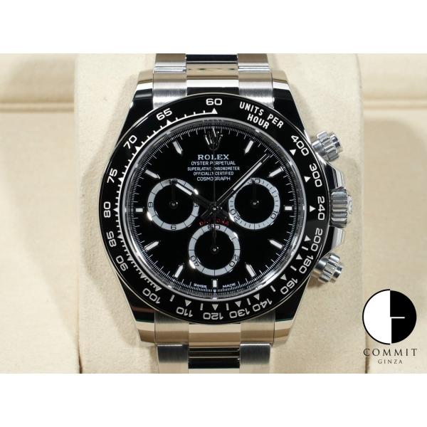 ロレックス デイトナ Ref.126500LN ステンレススチール ブラック文字盤