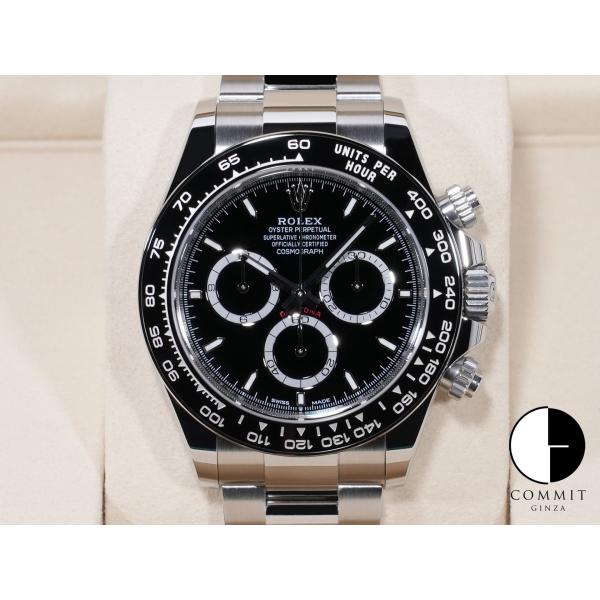 ロレックス デイトナ Ref.126500LN ステンレススチール ブラック文字盤