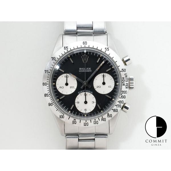 ロレックス デイトナ Ref.6239 SS ブラック文字盤