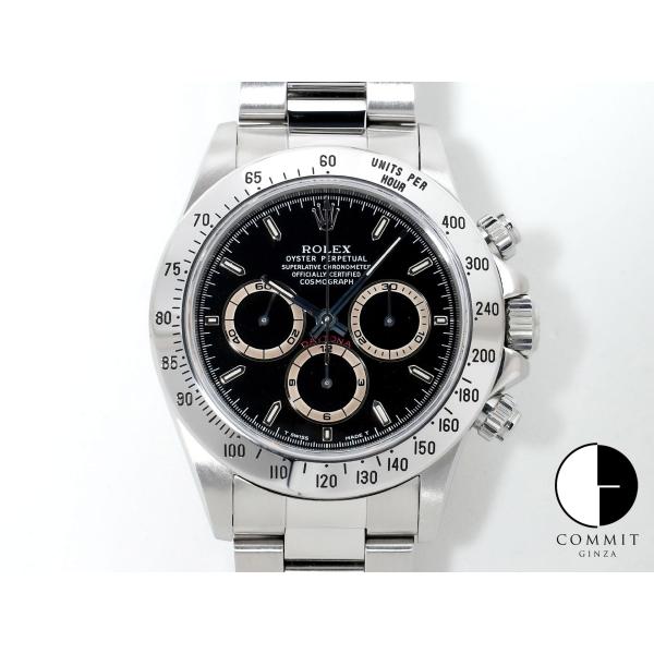 ロレックス デイトナ エルプリメロ Ref.16520 ステンレススチール ブラック文字盤