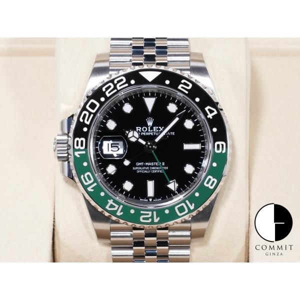 ロレックス GMTマスターII Ref.126720VTNR SS ブラック文字盤 ジュビリーブレス...
