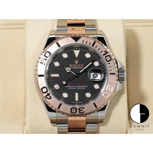 ロレックス ヨットマスター40 Ref.126621 ステンレススチール/エバーローズゴールド ブラ...