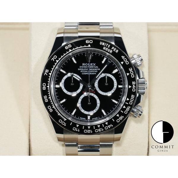 ロレックス デイトナ Ref.126500LN ステンレススチール ブラック文字盤