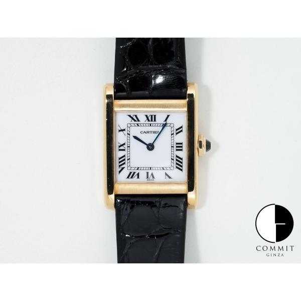 カルティエ タンク ノルマル Ref.78093 イエローゴールド ホワイト文字盤