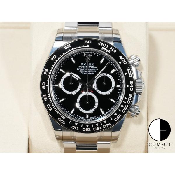 ロレックス デイトナ Ref.126500LN SS ブラック文字盤