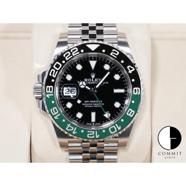 ロレックス GMTマスターII Ref.126720VTNR SS ブラック文字盤 ジュビリーブレス...