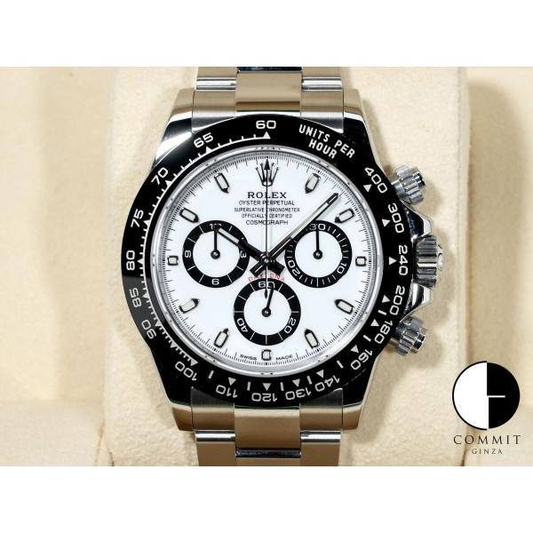 ロレックス デイトナ Ref.116500LN ステンレススチール ホワイト文字盤