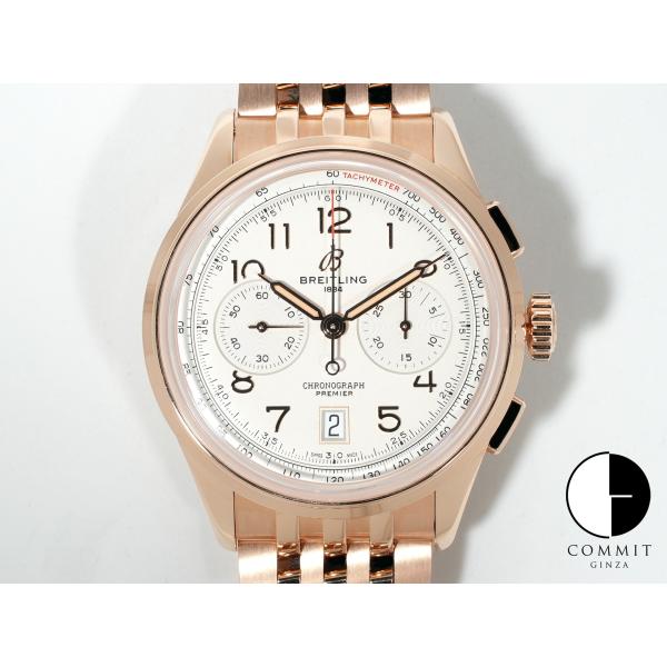 ブライトリング プレミエ B01 クロノグラフ 42 Ref.RB0145371G1R1 レッドゴー...