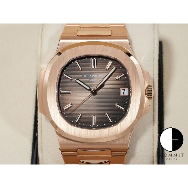 パテックフィリップ ノーチラス Ref.5711/1R-001 ローズゴールド ブラウン・ブラック・...