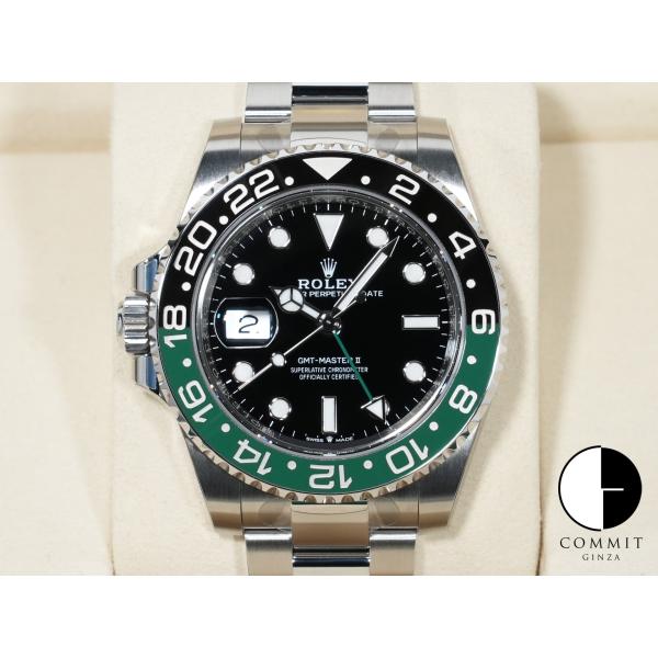 ロレックス GMTマスターII Ref.126720VTNR ステンレススチール ブラック文字盤 オ...