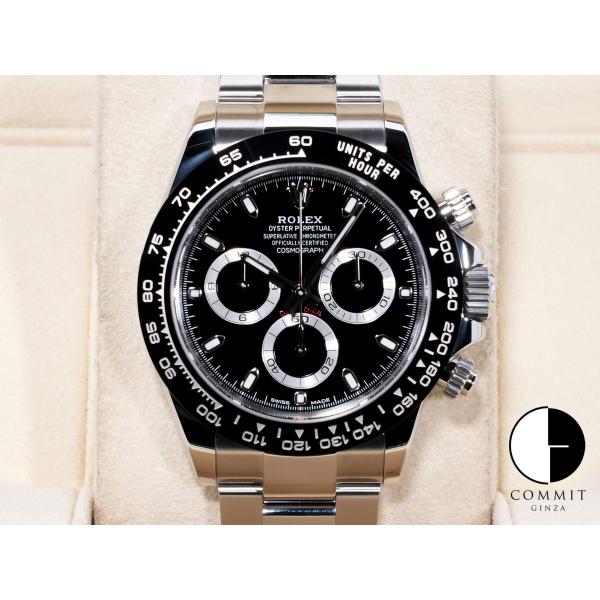 ロレックス デイトナ Ref.116500LN SS ブラック文字盤