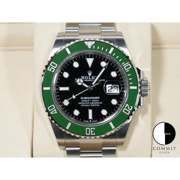 ロレックス サブマリーナー デイト Ref.126610LV ステンレススチール ブラック文字盤