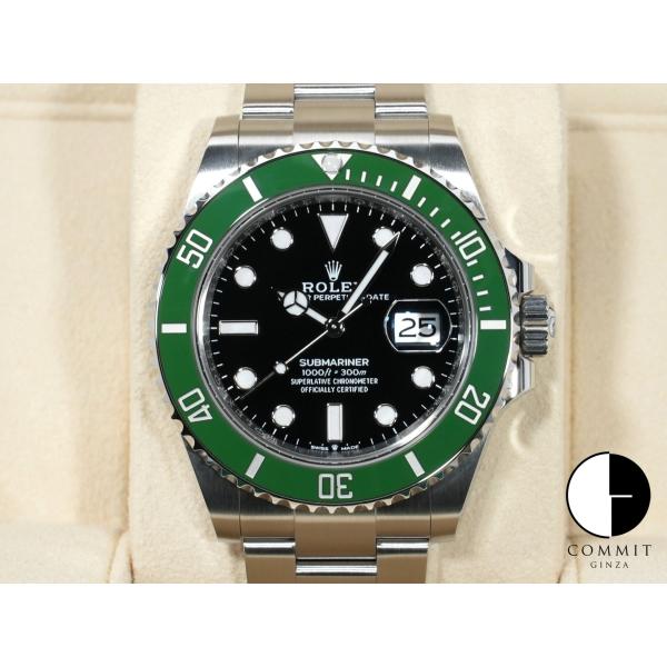 ロレックス サブマリーナー デイト Ref.126610LV ステンレススチール ブラック文字盤