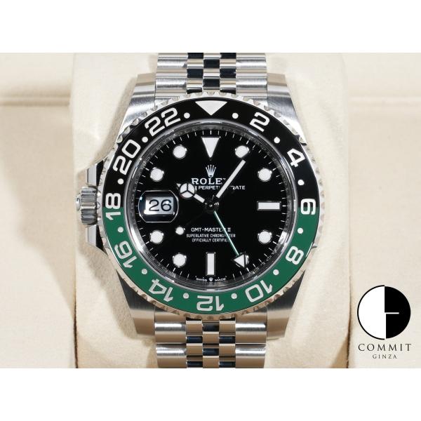 ロレックス GMTマスターII Ref.126720VTNR SS ブラック文字盤 ジュビリーブレス...