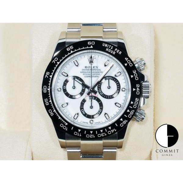 ロレックス デイトナ Ref.116500LN SS ホワイト文字盤