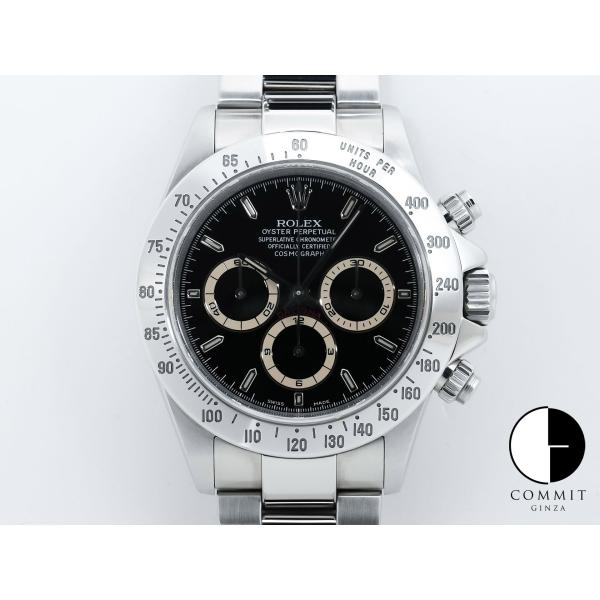 ロレックス デイトナ エルプリメロ Ref.16520 ステンレススチール ブラック文字盤