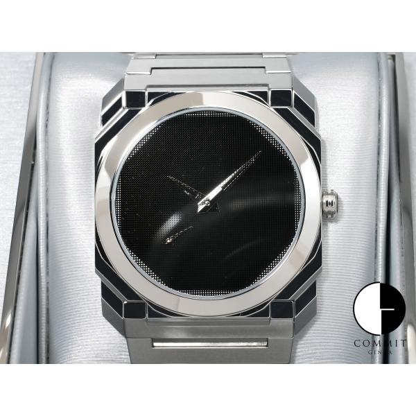 ブルガリ オクト フィニッシモ 妹島和世 Ref.103710 ステンレススチール グレー文字盤