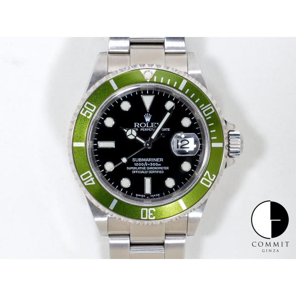 ロレックス サブマリーナー デイト Ref.16610LV SS ブラック文字盤