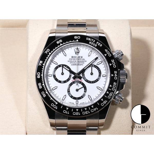 ロレックス デイトナ Ref.126500LN SS ホワイト文字盤