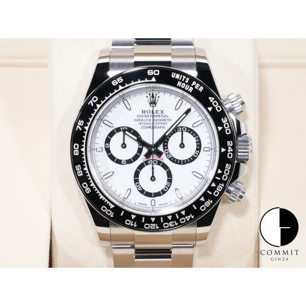 ロレックス デイトナ Ref.126500LN SS ホワイト文字盤