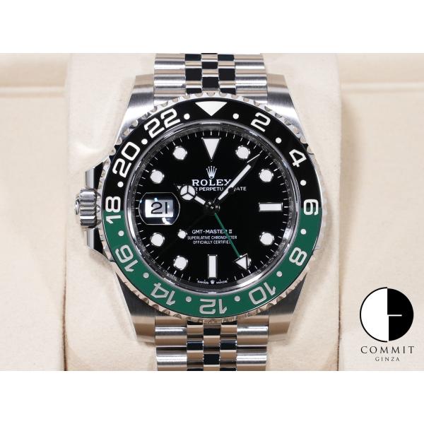 ロレックス GMTマスターII Ref.126720VTNR ステンレススチール ブラック文字盤 ジ...
