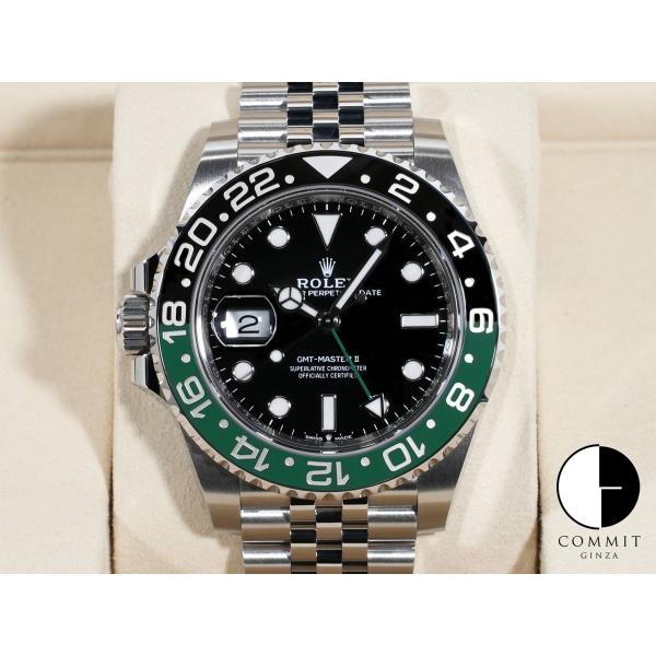 ロレックス GMTマスターII Ref.126720VTNR SS ブラック文字盤 ジュビリーブレス...