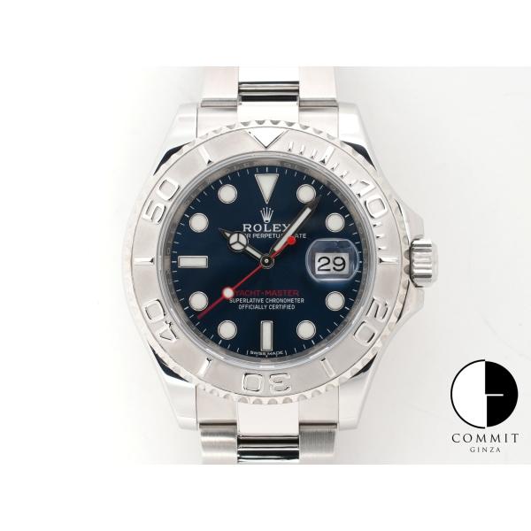 ロレックス ヨットマスター40 Ref.116622 ステンレススチール/プラチナ ブルー文字盤
