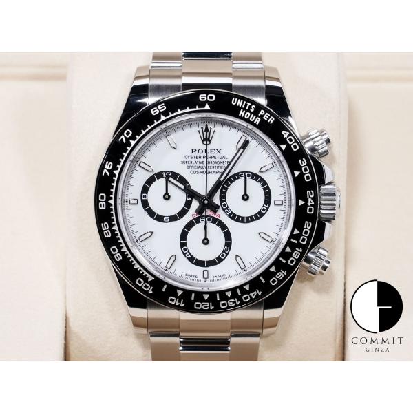 ロレックス デイトナ Ref.126500LN SS ホワイト文字盤