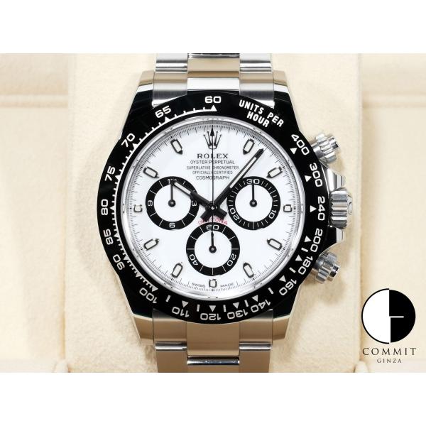 ロレックス デイトナ Ref.116500LN SS ホワイト文字盤